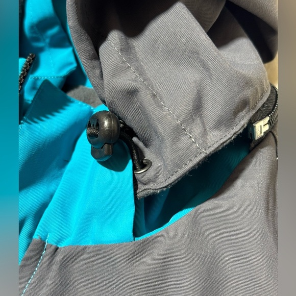 THE NORTH FACE  Womens SUMMIT HYBRID HOODIE Y2K Vintage Large Fleece Fully Lined - Picture 14 of 15